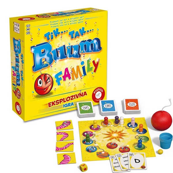 Piatnik Tik Tak Bum Family Društvena igra PJ756092 - ODDO igračke